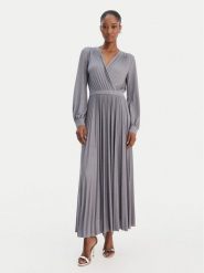 Marella Sukienka koktajlowa Mallo 2613621031 Szary Regular Fit. Szare sukienki damskie Marella, xxl, bez wzorów, z wiskozy, wizytowe, bez kołnierzyka, bez ramiączek. Za 1,329.00 zł.