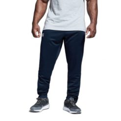 Dopasowane spodnie dresowe z elastycznego poliestru Canterbury. Niebieskie spodnie sportowe męskie CANTERBURY, z dresówki. Za 399.00 zł.