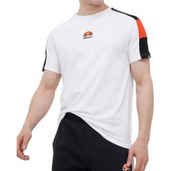 T-shirt Ellesse Fosha - Mężczyzna. Białe t-shirty męskie Ellesse, m, bez wzorów, z bawełny, bez kołnierzyka. W wyprzedaży za 159.40 zł.