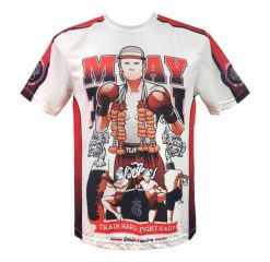 Koszulka Treningowa TUFF Train Hard Fight Easy. Białe szorty męskie TUFF, bez wzorów, z materiału, biznesowe. Za 119.00 zł.