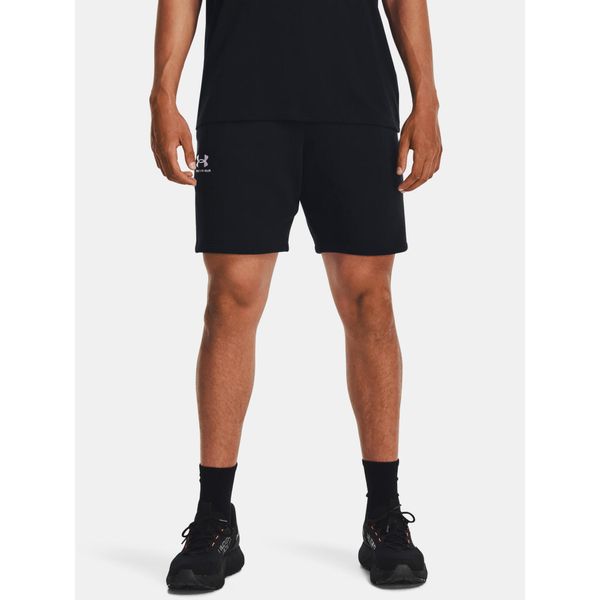 Spodenki Under Armour Icon Fleece. Czarne szorty męskie Under Armour, na lato, bez wzorów. Za 149.99 zł.