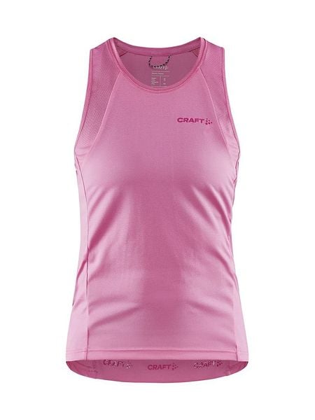 Craft Top sportowy "Core Endur" w kolorze jasnoróżowym rozmiar: XS. Różowe topy damskie Craft, xs, bez wzorów, z materiału, bez kołnierzyka. Za 104.95 zł.