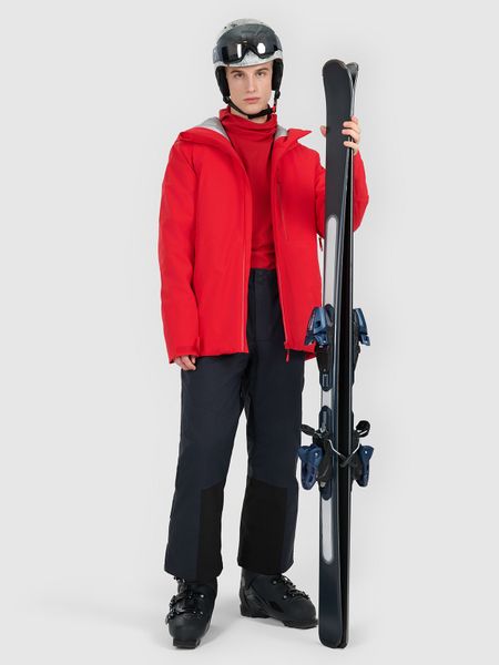 4F Kurtka narciarska membrana 15000 męska - czerwona 3XL. Czerwone kurtki męskie 4f, m, bez wzorów, z materiału, bez kaptura, narciarskie, thinsulate. Za 999.99 zł.