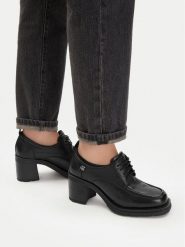 G-Star Raw Półbuty CEO-WI34-TRUST-03 Czarny. Czarne półbuty damskie G-Star, bez wzorów, ze skóry, retro, bez obcasa, na obcasie. Za 239.99 zł.