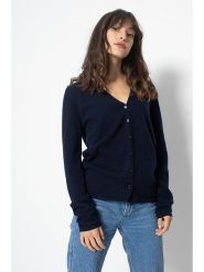 AUTHENTIC CASHMERE Kaszmirowy kardigan "Chalais" w kolorze granatowym rozmiar: L. Niebieskie kardigany damskie AUTHENTIC CASHMERE, l, bez wzorów, z kaszmiru. Za 335.02 zł.