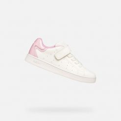 Buty GEOX J ECLYPER A Biały. Białe obuwie treningowe damskie Geox, na fitness i siłownię. Za 159.99 zł.