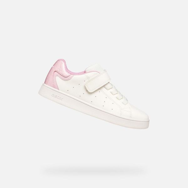 Buty GEOX J ECLYPER A Biały. Białe obuwie treningowe damskie Geox, na fitness i siłownię. Za 159.99 zł.
