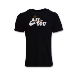 Koszulka Męska Nike OC F JDI T-shirt. Czarne t-shirty męskie Nike, m, bez wzorów, bez kołnierzyka. Za 106.00 zł.