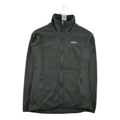 Second life - Kurtka polarowa dla kobiet - Jak nowy. Czarne kurtki damskie Patagonia, na zimę, s, bez wzorów, z materiału, bez kaptura. Za 255.56 zł.