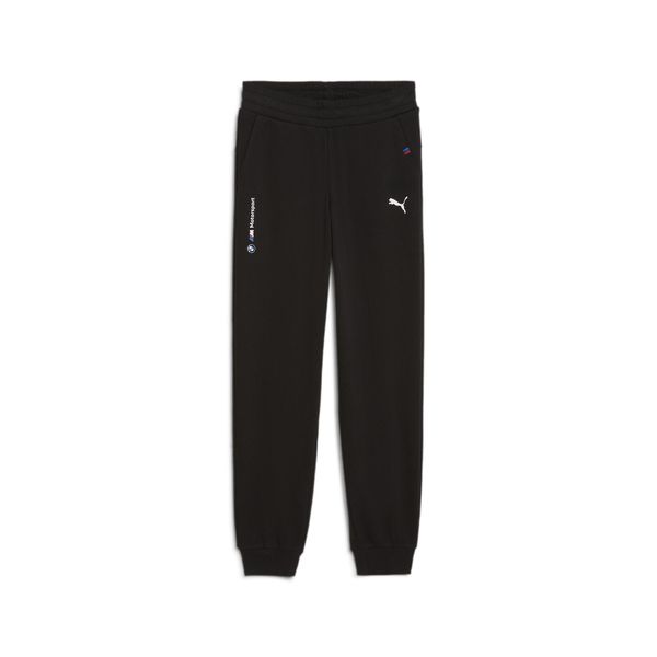 Młodzieżowe spodnie BMW M Motorsport ESS+ PUMA Black. Czarna spodnie sportowe damskie Puma, m, z dzianiny, na fitness i siłownię. Za 99.00 zł.