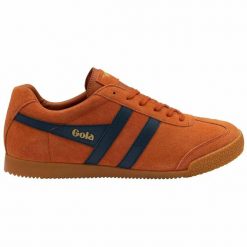 Zamszowe buty sportowe Gola Harrier. Brązowe obuwie do biegania damskie Gola. Za 425.10 zł.