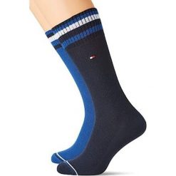 Skarpetki męskie Tommy Hilfiger 43-46 z mieszanki bawełny. Czarne skarpetki męskie ZEAGLE, bez wzorów, z bawełny. Za 140.99 zł.