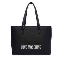 Torebka LOVE MOSCHINO. Czarne torebki klasyczne damskie Love Moschino, bez wzorów, bez dodatków. Za 1,049.00 zł.