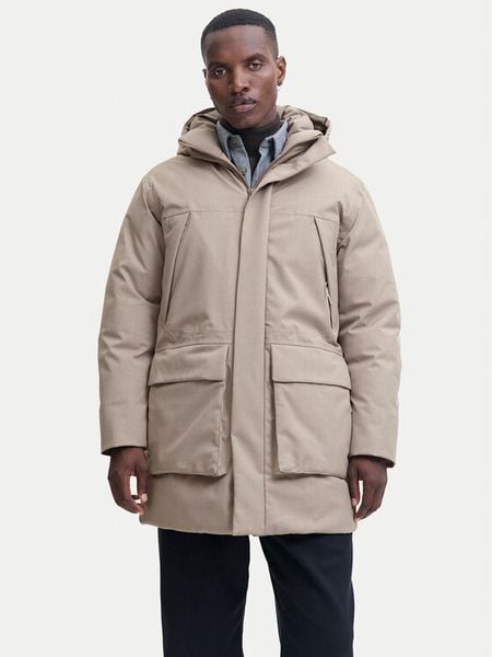 Jack & Jones Kurtka zimowa Cmoon 12284883 Beżowy Regular Fit. Brązowe kurtki męskie Jack & Jones, na zimę, m, bez wzorów, z syntetyku, bez kaptura. Za 389.99 zł.