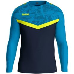 Bluza Jako Iconic. Niebieskie bluzy bez kaptura męskie Jako, xl, z elastanu. Za 268.00 zł.