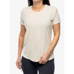 Koszulka bawełniana damska Royal Robbins Basecamp Tee. Brązowe bluzki sportowe damskie ROYAL ROBBINS, bez wzorów, z bawełny, bez ramiączek. Za 218.99 zł.