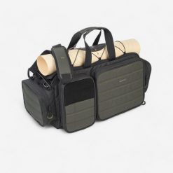 Torba transportowa Solognac 500 dla strzelców sportowych. Czarne torby męskie na ramię SOLOGNAC, bez wzorów, z materiału, na ramię. Za 299.99 zł.