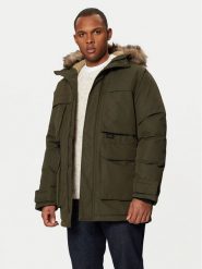 Jack & Jones Parka Star 12256892 Zielony Regular Fit. Zielone parki męskie Jack & Jones, m, bez wzorów, z syntetyku. Za 449.99 zł.