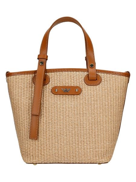 Wojas Torebka w kolorze beżowym - 30 x 21 x 11,5 cm rozmiar: onesize. Brązowe torebki klasyczne damskie Wojas, bez wzorów, z materiału, bez dodatków. Za 360.17 zł.