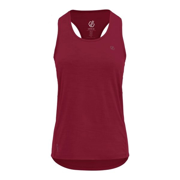 Damska Koszulka Modernize II. Czerwone bluzki damskie Dare 2b, bez wzorów, bez kołnierzyka, bez ramiączek. Za 80.99 zł.