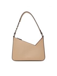 HUGO Torebka 50536988 Beżowy. Brązowe torebki klasyczne damskie Hugo, bez wzorów, ze skóry, bez dodatków. Za 569.99 zł.