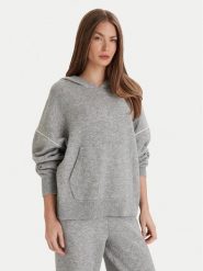 Calvin Klein Underwear Bluza LV00QS7568 Szary Regular Fit. Szare bluzy bez kaptura damskie Calvin Klein Underwear, s, z syntetyku. Za 349.99 zł.