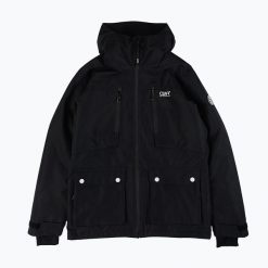 Kurtka snowboardowa męska Colourwear Falk Jacket 2.0. Czarne kurtki męskie Colourwear, m, bez wzorów, z materiału, bez kaptura, snowboardowy. Za 989.99 zł.