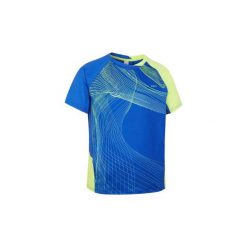 T-Shirt 560 Jr Nieb-Żół. Niebieskie t-shirty męskie PERFLY, bez wzorów, z elastanu, bez kołnierzyka. Za 49.99 zł.