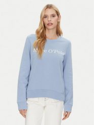 Marc O'Polo Bluza 500 4073 54055 Błękitny Regular Fit. Niebieskie bluzy bez kaptura damskie Marc O´Polo, xs, z bawełny. Za 349.99 zł.