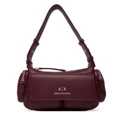 Torebka Armani Exchange. Czerwone torebki klasyczne damskie Armani Exchange, bez wzorów, bez dodatków. Za 629.99 zł.