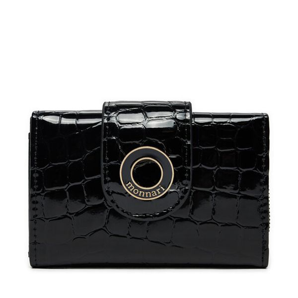 Portfel Monnari. Czarne portfele damskie Monnari, bez wzorów. Za 179.99 zł.