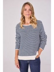 LIEBLINGSSTÜCK Sweter "Hollyn" w kolorze granatowo-białym rozmiar: 42. Niebieskie swetry klasyczne damskie LIEBLINGSSTÜCK, bez kołnierzyka. Za 206.42 zł.