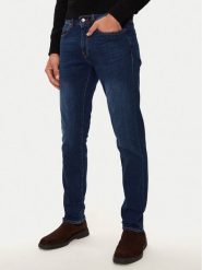Liu Jo Jeansy QXX026 D4966 Granatowy Slim Fit. Niebieskie jeansy męskie Liu Jo. Za 309.99 zł.
