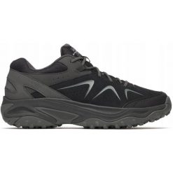 Buty hikingowe dla mężczyzn Merrell Yokota 3. Czarne buty trekkingowe męskie MERRELL, bez zapięcia, trekkingowe. Za 359.99 zł.