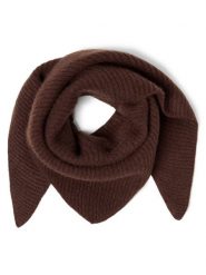 Marie Lund szalik z czystego kaszmiru Kobiety Kaszmir (100%) brązowy, ONE SIZE. Brązowe szaliki i kominy damskie Marie Lund, bez wzorów, z kaszmiru. Za 299.95 zł.