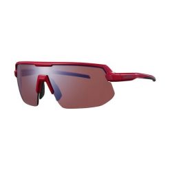 Okulary przeciwsłoneczne Shimano CE-TSPK2 Twinspark. Czerwone okulary przeciwsłoneczne damskie SHIMANO, z poliamidu. Za 243.90 zł.