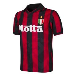 Retro koszulka piłkarska – Męska – AC Milan 1994 – Czarny - Czerwony. Czarne t-shirty sportowe męskie COPA FOOTBALL, m, bez ramiączek, do piłki nożnej. Za 294.60 zł.