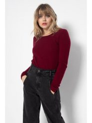 Perfect Cashmere Kaszmirowy sweter "Oprah" w kolorze bordowym rozmiar: M. Czerwone swetry klasyczne damskie Perfect Cashmere, m, z kaszmiru, bez kołnierzyka. Za 479.76 zł.