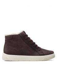 ECCO Trzewiki Street Tray K GORE-TEX 70528302385 Fioletowy. Fioletowe botki damskie ECCO, z gore-texu, street, bez obcasa, na płaskiej podeszwie, bez zapięcia. Za 409.99 zł.