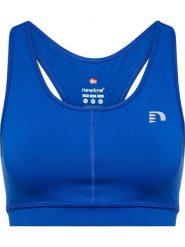 Biustonosz dla kobiet Newline core athletic. Niebieskie biustonosze Newline, bez wzorów, z dżerseju. Za 252.50 zł.