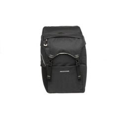 Podwójna sakwa sportowa Racktime 2.0. Czarne torby podróżne damskie NEW LOOXS, bez wzorów. Za 549.90 zł.