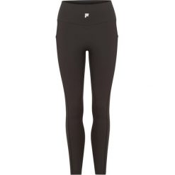Damskie legginsy z wysoką talią 7/8 Fila Raga. Czarne legginsy damskie Fila, l, bez wzorów, z materiału. Za 231.37 zł.