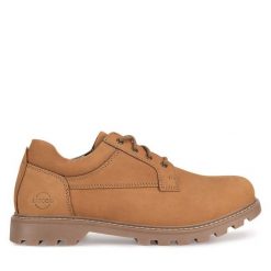 Półbuty Lasocki. Brązowe półbuty męskie Lasocki, bez zapięcia. Za 249.99 zł.