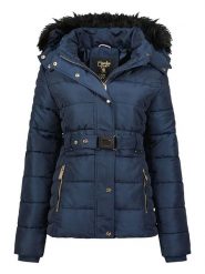Canadian Peak Parka "Bloodeak" w kolorze granatowym rozmiar: S. Niebieskie parki damskie Canadian Peak, s, bez wzorów, z tkaniny. Za 254.74 zł.
