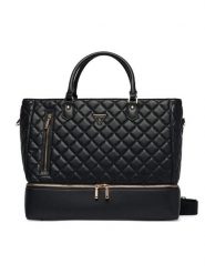 Guess Torba weekendowa Juliet Travel TWQN24 56415 Czarny. Czarne torebki klasyczne damskie Guess, z aplikacjami, bez dodatków. Za 794.99 zł.