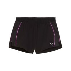 Szorty damskie Puma Velocity 3". Czarne szorty damskie Puma, bez wzorów, sportowe. Za 152.50 zł.
