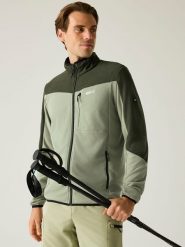 Regatta Kurtka polarowa "Freesdale" w kolorze zielonym rozmiar: XXL. Zielone kurtki męskie Regatta, xxl, bez wzorów, z polaru, bez kaptura. Za 101.70 zł.