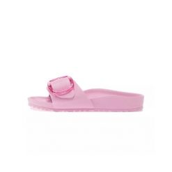 Damskie japonki EVA MADRID BIG BUKLE EVA. Czerwone klapki damskie Birkenstock, bez wzorów, z gumy, bez obcasa. Za 250.00 zł.