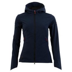 Kurtka wodoodporna do jazdy konnej z kapturem Softshell Whis. Niebieskie kurtki damskie WHIS, l, z aplikacjami, z poliesteru, z kapturem. Za 968.50 zł.