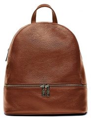 CXL by Christian Lacroix Skórzany plecak "Montorgueil" w kolorze jasnobrązowym - 27 x 29 x 12 cm rozmiar: onesize. Brązowe plecaki damskie CXL by Christian Lacroix, bez wzorów, z materiału. Za 415.45 zł.